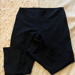 90 Degree By Reflex Black Crop Tights